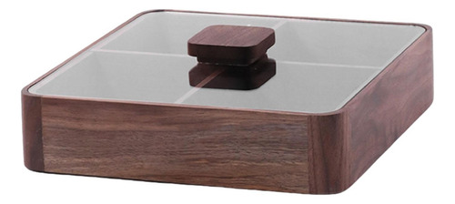 Bandeja De Frutas De 22,5 X 22,5 X 5,5 Cm De Un Solo Nivel