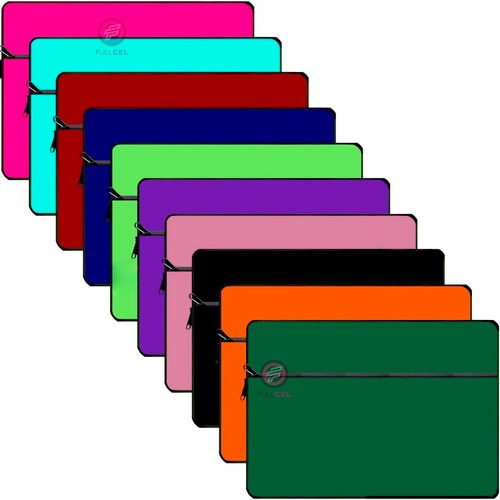 Funda Notebook Neoprene 13 Pulgadas C/ Bolsillo | 10 Colores