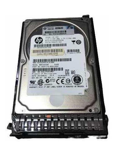 Disco Duro Hp 450gb Sas 2.5 10k