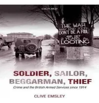 Comprar Libro Soldier, Sailor, Beggarman, Thief : Crime And The B...