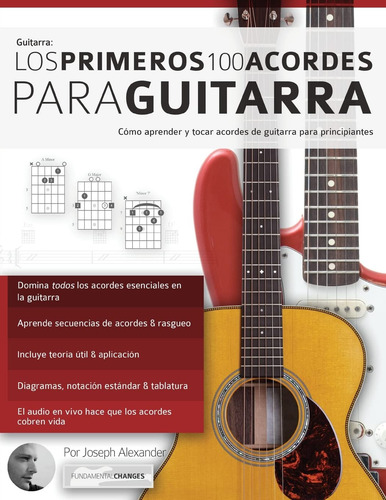 Libro: Los 100 Primeros Acordes Para Guitarra, En Español