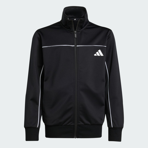 Conjunto Adidas Casual Tricot Niños Negro Jl7479