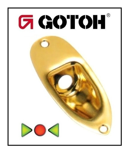 Placa (canoa) Gotoh Para Jack Jcs-1-gg (dourado)