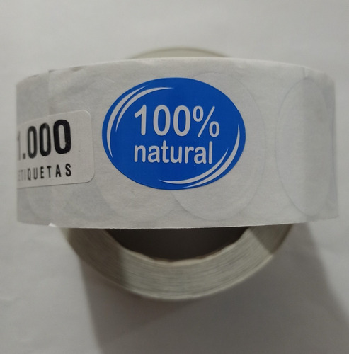 Etiquetas Autoadhesivas 100% Natural 1000 Uds. 