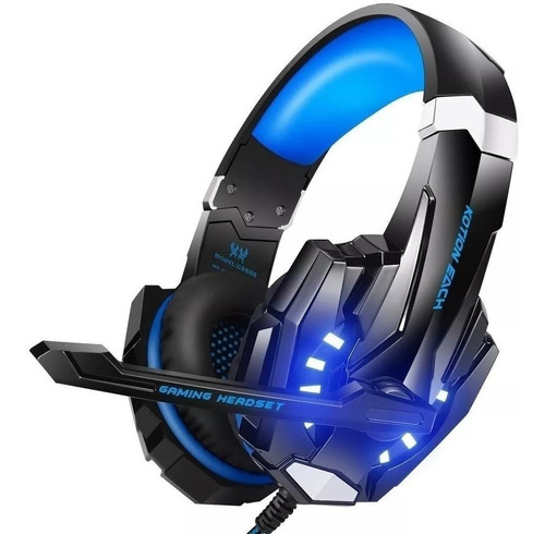Audífonos G9000 Estéreo Con Luz Led Para Videojuegos Pc