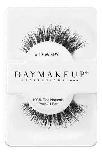 Cilios Postiços Daymakeup #d-wispy 100% Naturais