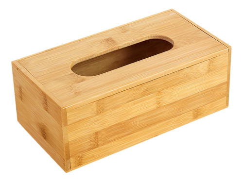 Caixa De Tecido De Bambu, Caixa De Tecido Retangular, L