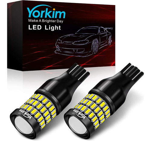 Yorkim 921 Foco Led 912 Luz De Marcha Atrás Super Brillante 