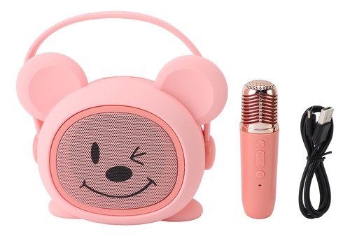 Juego De Altavoces Con Micrófono Para Niños Que Cantan, Port