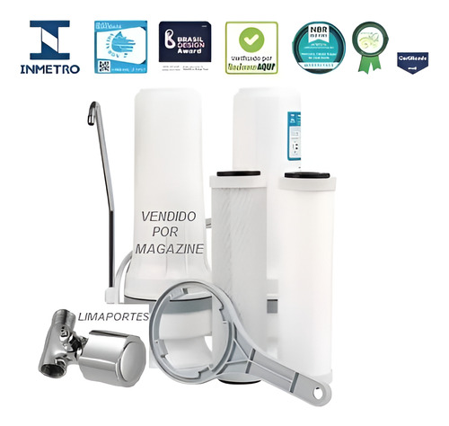 Filtro Purificador Água Hidrofiltro As2 Compativel Com Hoken