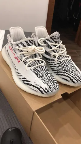 adidas Yeezy Zebra 350 V2 100 Originales 7.5mx Cuotas sin inter s
