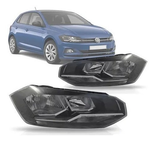 Farol Volkswagen Polo 2016 2017 2018 2019