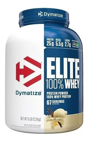 Elite 100% Whey 5lb - Dymatize - Unidad a $5037