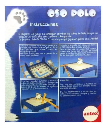 Imagen 4 de 5 de Juego de mesa Oso polo Antex 8325