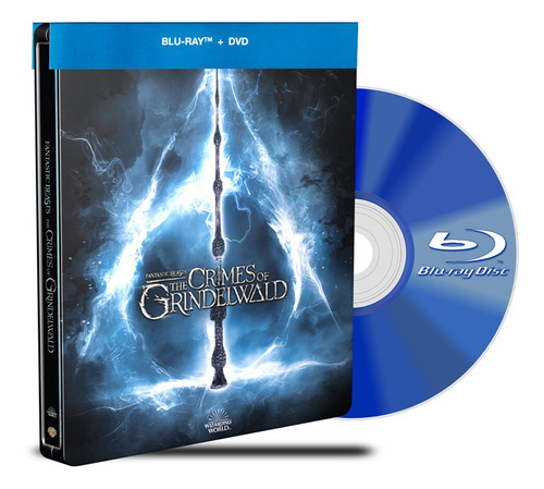 Steelbook Animales Fantásticos Crímenes Grindelwald Bd+dvd
