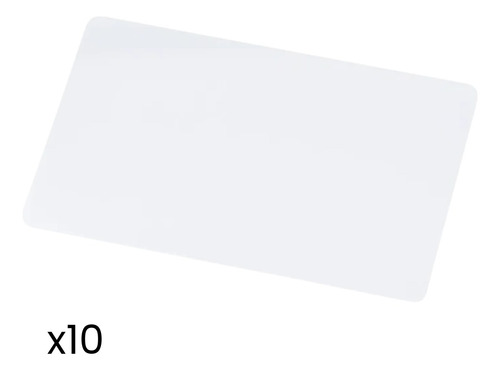 Tarjeta Card Rfid Proximidad 13.56 Mhz Imprimible Kit 10