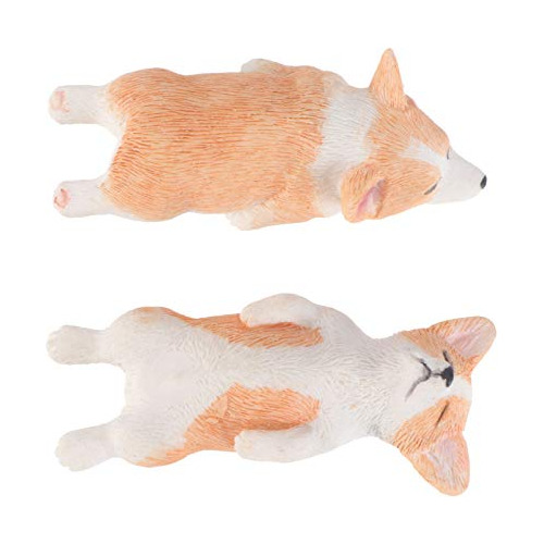 Corgi Figurine Toy Corgi Cake Topper Mini Decoración R...