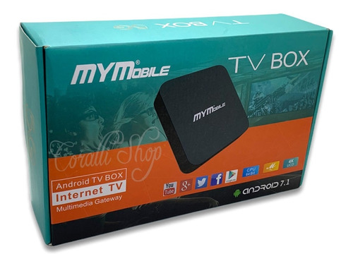 Tv Box 8gb Ram 1gb Quad Core Convierte Tv A Smart Tv Android | Envío gratis