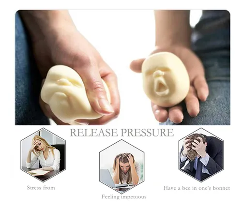 Divertidas Bolas De Emocin De Cara Humana, Perfumadas, Jugue