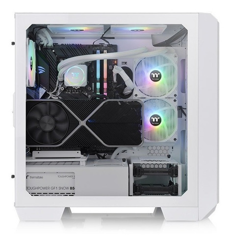 Gabinete Thermaltake View 300 Mx Snow Color Blanco