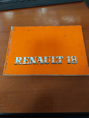 Manual Renault 18 Original 