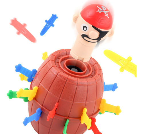 Juego De Mesa Divertido Barril Pirata Sorpresa Para Niños