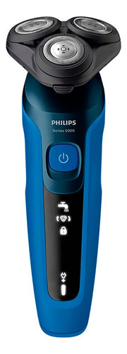 Afeitadora Philips S5466/03 Para Uso En Seco Y Húmedo Amv Color Azul