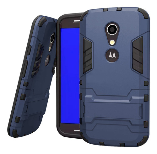 Funda Para Motorola Moto G2 Xt1068 Iron Case Uso Rudo