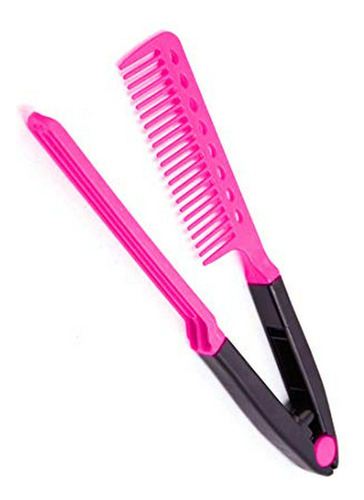 Peines - Hair Straightening Comb, Haircut Anti-static V Shap