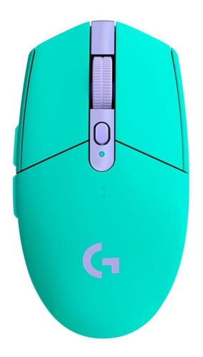 Imagen 1 de 1 de Mouse gamer inalámbrico Logitech  Serie G Lightspeed G305 mint