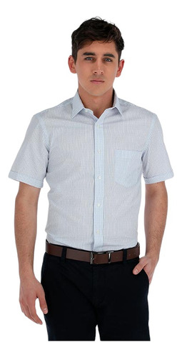 Camisa Van Heusen Manga Corta Ftsia Slim