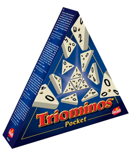 Triominos Pocket Juego De Mesa Goliath 360640