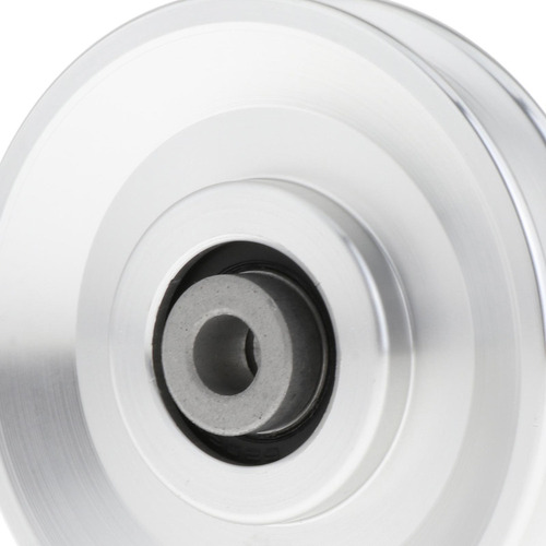 Accesorio De Gimnasio Con Rueda De Polea De 90mm Plata