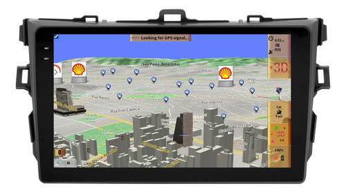 Central Multimidia Corolla 09 A 13 9p Android 14 2gb Gps Cam
