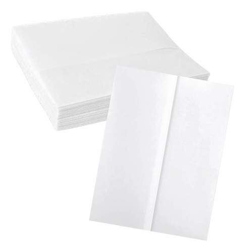 50x Chaquetas De Envoltura De Invitaciones De Boda Para