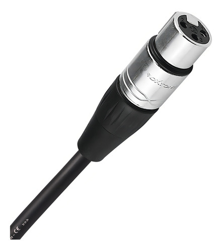 Cabo P10 Mono/xlr Fêmea 3mts P/ Microfone Smxj210l3 Roxtone