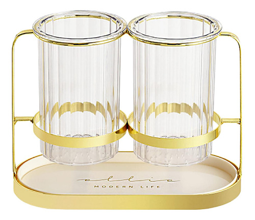 Soporte Para Utensilios De Cocina, Organizador De Dorado
