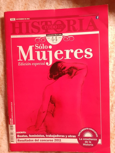 Sólo Mujeres Todo Es Historia 532 Noviembre De 2011