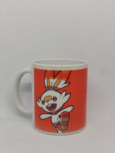 Imagen 3 de 3 de Peluche Pokemon Scorbunny Más Taza Envío Gratis