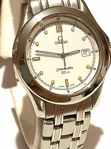 Reloj Omega Seamaster 120 M Cuarzo De Caballero