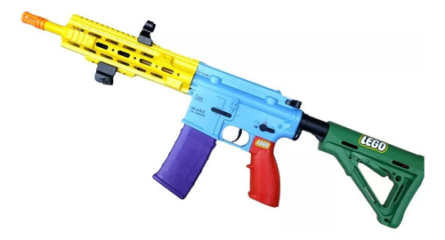 Rifle Juguete Hidrogel Automático M416 Premium Lego + Regalo