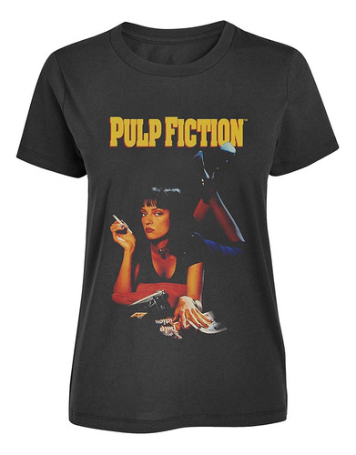 Camiseta Pulp Fiction, Playera Tarantino Mia Wallace