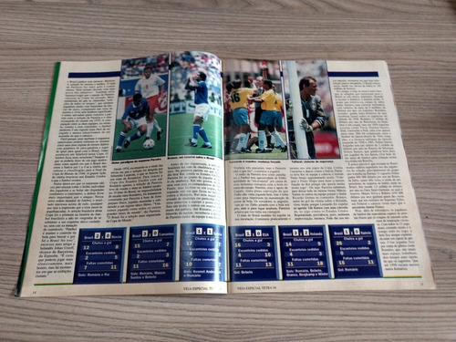 Revista Veja 349 Brasil Tetra Romario Bebeto Parreira Y886