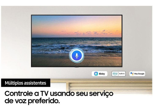 Imagem 8 de 9 de Smart Tv 70 Crystal 4k Samsung Un70au7700gxzd Hdmi Usb