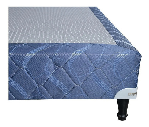 Imagen 4 de 9 de Sommier Colchon Resortes Doble Pillow 2 Plazas 140 X 190