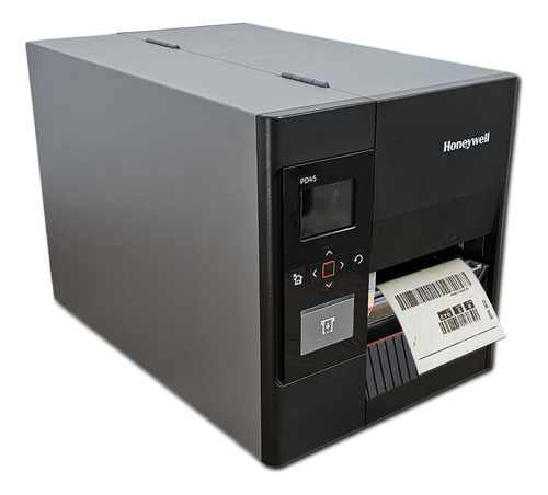 Impresora Industrial De Etiquetas Autoadhesivas Honeywell Pd45 Transferencia Térmica Y Térmica Directa Conexión Usb Placa De Red Ethernet + 2 Rollos De Etiquetas Bonificados