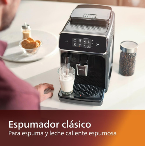 Cafetera Philips Serie 2200 Superautomática Ep2220/10 Negro