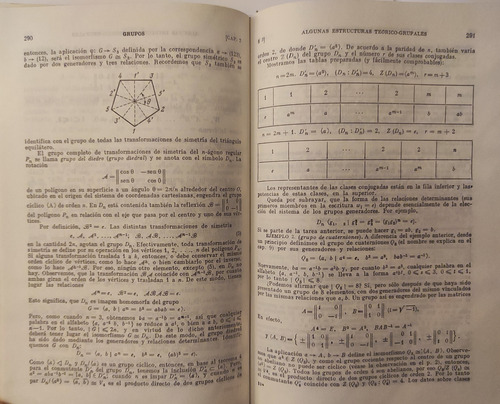 Introducción Al Álgebra. A Kostrikin. Editorial Mir. T Dura (Reacondicionado)