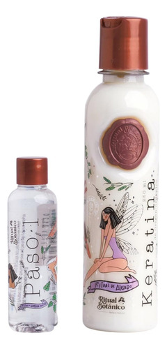 Tratamiento De Queratina Ritual Botanico 250 Ml Con 12 Aceit