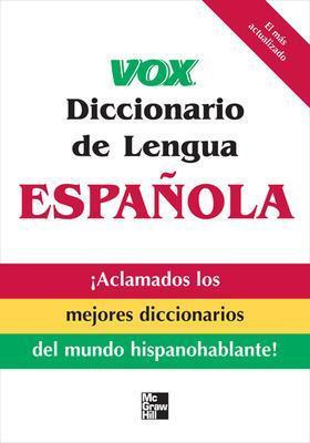 Libro Vox Diccionario De Lengua Espanola - Vox